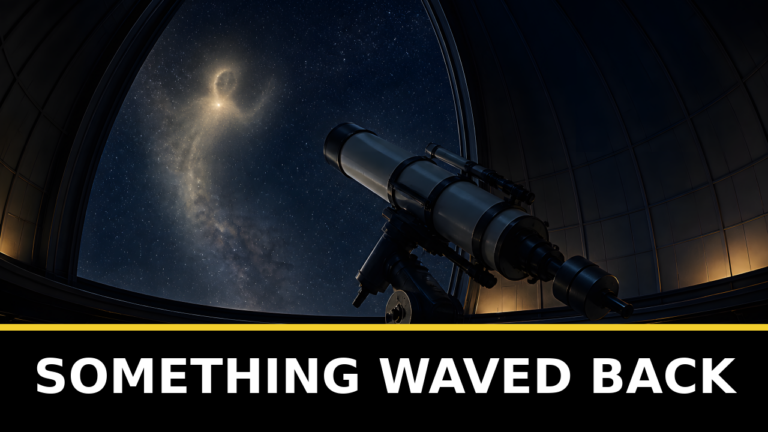 Astronomers Detect Something Waving Back, Agree To Pretend They Did Not