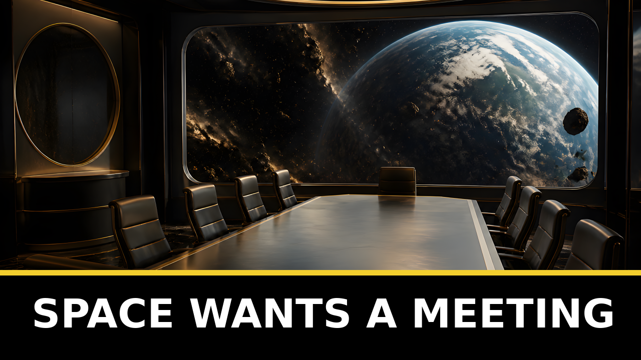 Space Sends Calendar Invite For “Brief Check-In With Humanity”