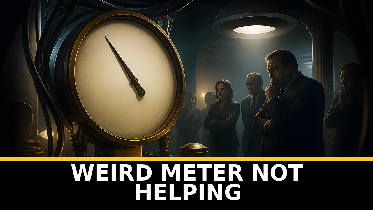 Town Hall Announces The Weird Meter Is Mostly Decorative